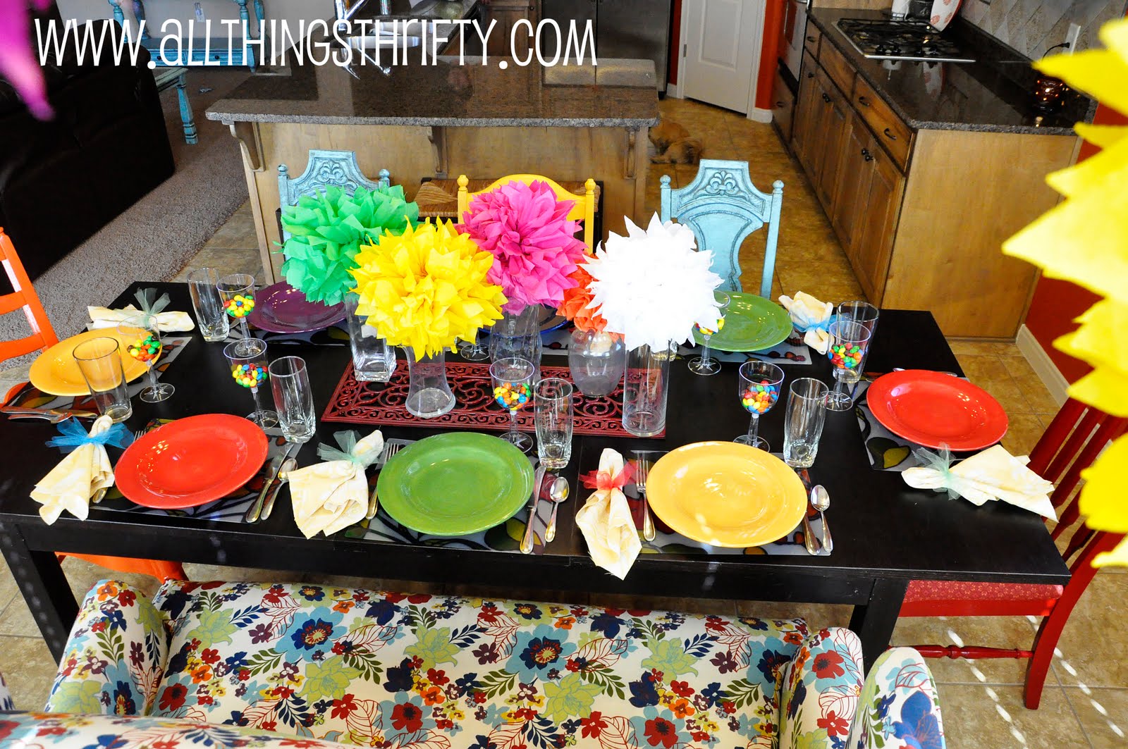 Funky Dinner Plates