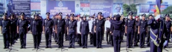 Perbarisan Hari Polis 2009 Di Pulapol, Kuala Lumpur