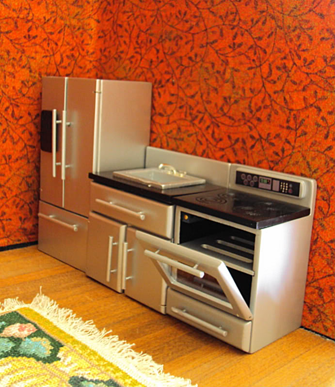 Dream Dollhouses Modern Kitchens for 3060