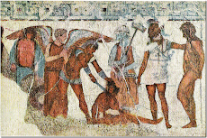 Etruscan Mural Human sacrifice