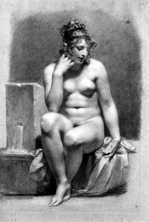 Pierre-Paul Prud'hon Nude Study