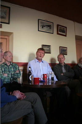 Barry Gleeson in Mick Murphys during Ballymore Eustace Singing Festival