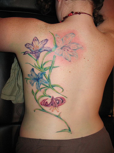 Beautiful Women tattoo - celebrity tattoo