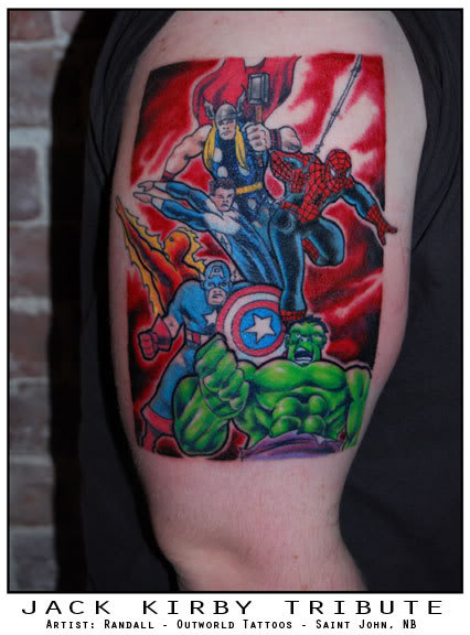 superhero tattoos damn cool pictures superhero tattoos damn cool pictures