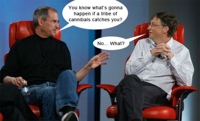 Some Humor from Bill Gates and Steve Jobs Some Humor from Bill Gates and Steve Jobs
