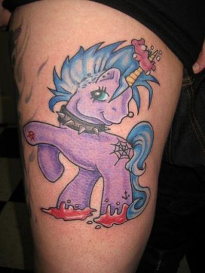 55 Bad Unicorn Tattoos - BioNaturally English Version