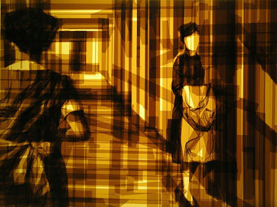 Parcel Tape Art by Mark Khaisman Seen On coolpicturegallery.blogspot.com Parcel Tape Art by Mark Khaisman Seen On www.coolpicturegallery.net