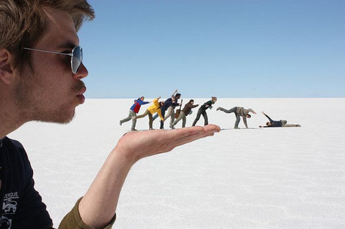 forced perspective photography