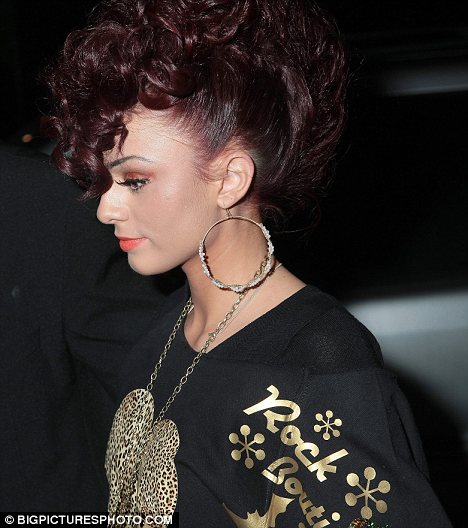 rihanna red hair curly hair. rihanna red hair curly hair.