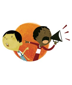 tattling clipart