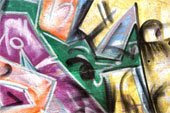 abstract, graffiti alphabets