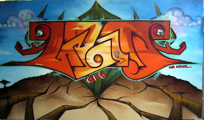 urban art, graffiti alphabet