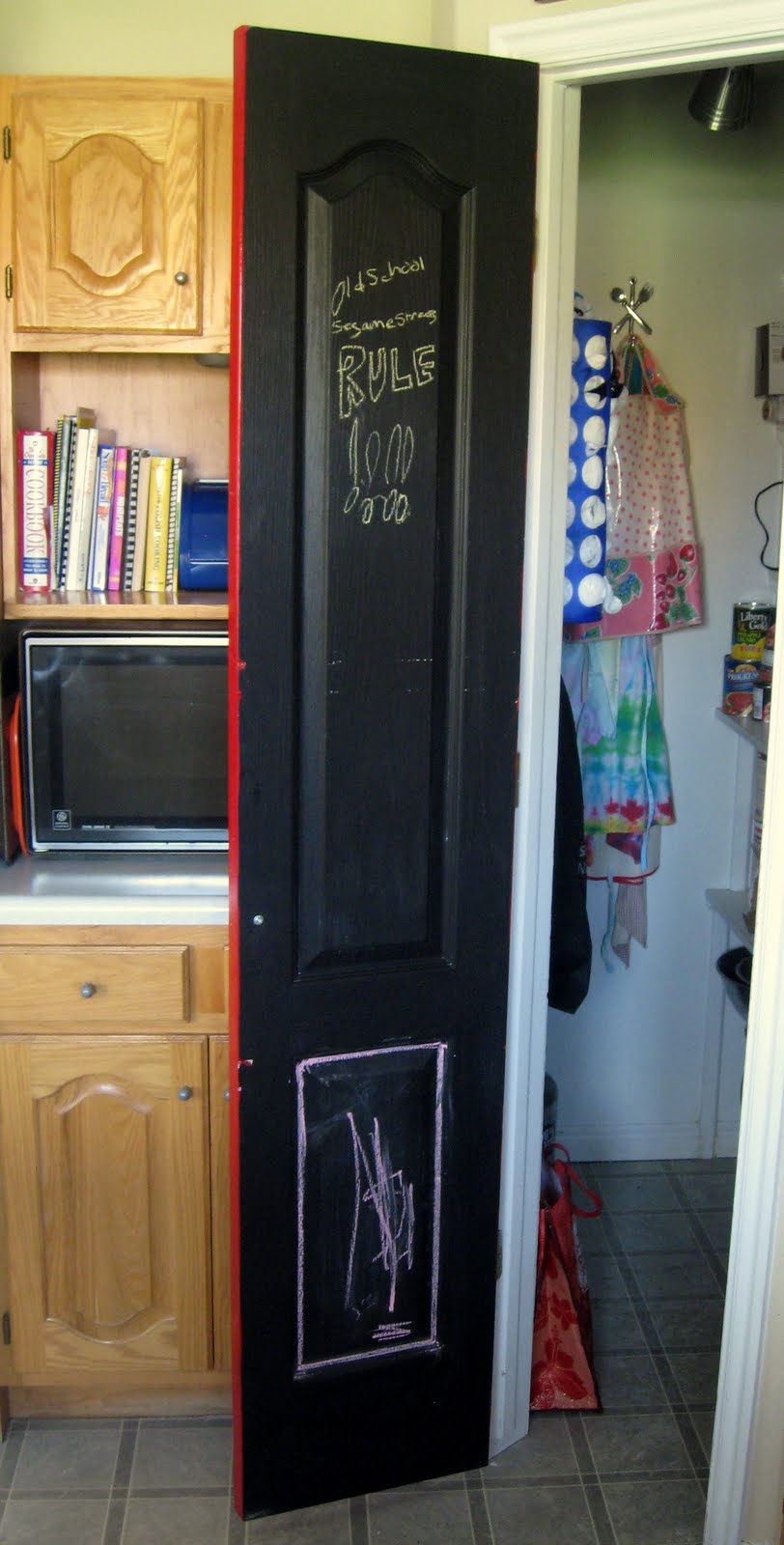 Painting A Pantry Door