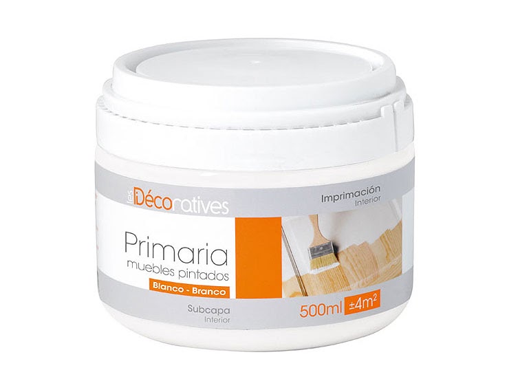 Pintar los muebles blancos