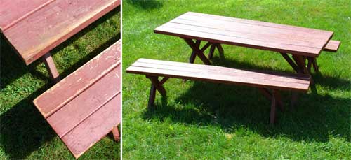 picnic table