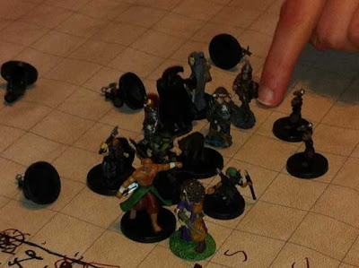 Goblin ambush after sleep spell
