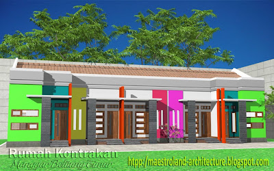 gambar arsitektur rumah on Inspirasiku - Arsitektur: Rumah Kontrakan Belitung
