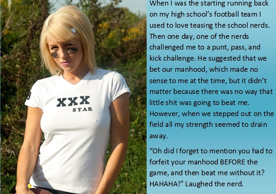 Awesome TG Captions Punt, Pass, and Kick Challenge