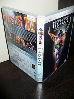 Michael Jackson's THIS IS IT Two-Disc Special Edition Polish Edition case box pudełko