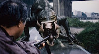 The Host monster is ready for his close-up.