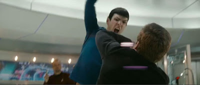 Spock loses his shit.
