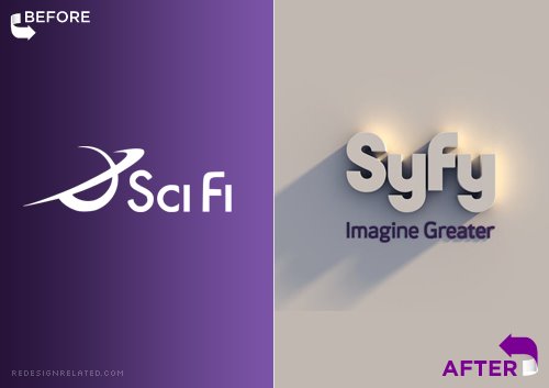 SciFi rebranded itself as the lamely respelled SyFy. What an EhPikFail.