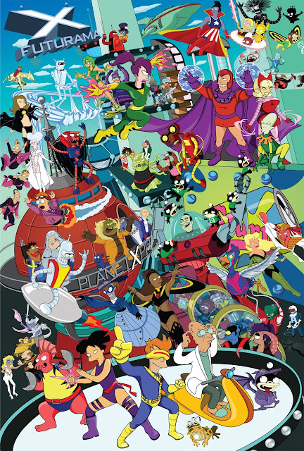 Futurama/X-Men mash-up by gottabecarl