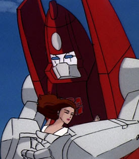 Somewhere, Powerglide's Autobot girlfriend Moonracer is fuming.