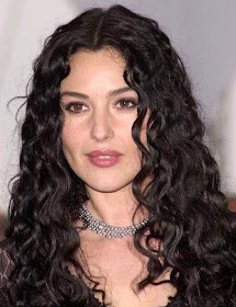 Long Black Curly Hair