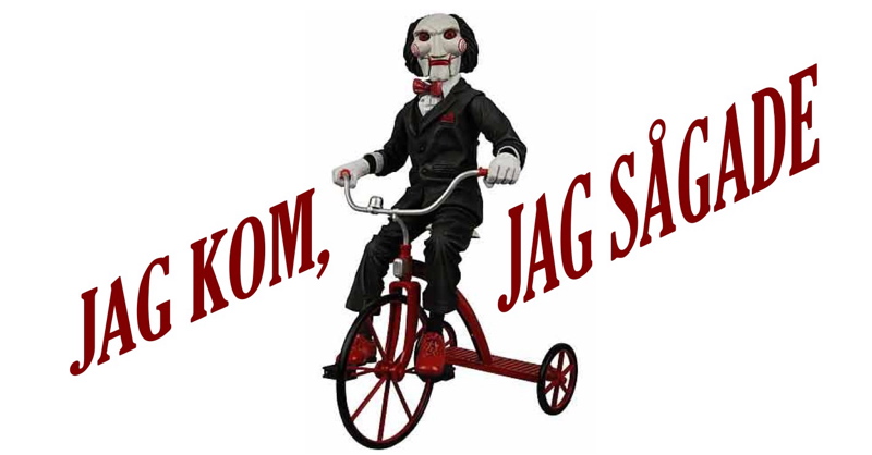 JAG KOM, JAG SÅGADE