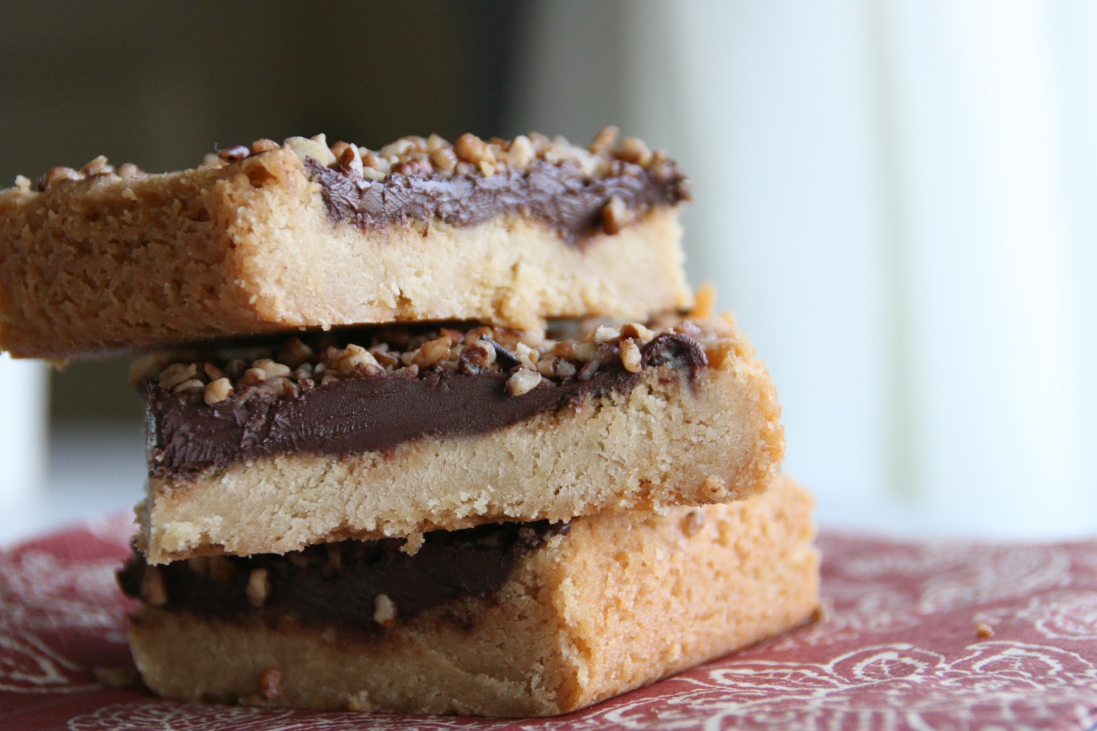 Cooking with Chopin, Living with Elmo Dark Chocolate Toffee Bars