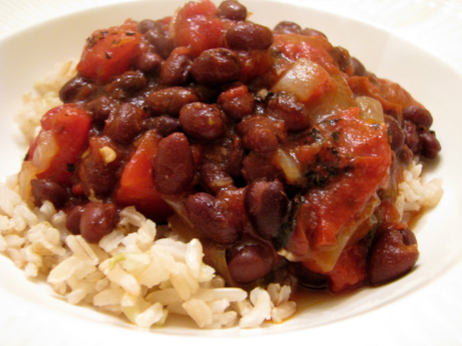 scratchmade wife Spicy Black Beans & Brown Rice