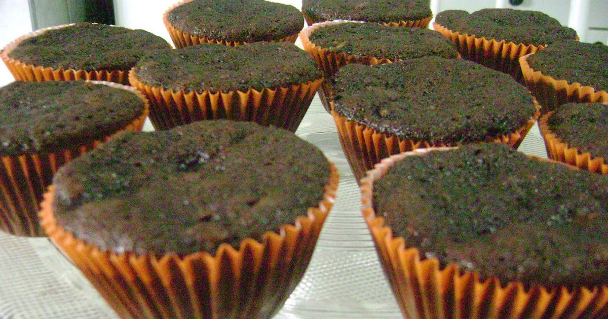 Muffins de Chocolate e Banana Na Biroskinha