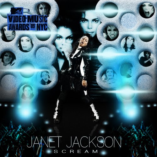 Janet Jackson - Scream [Live Mtv VMA] (FanMade Single Cover). Made by Betow