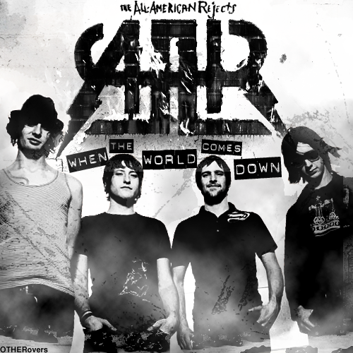 Coverlandia The 1 Place For Album Single Cover S The All American Rejects When The World Comes Down Fanmade Album Cover