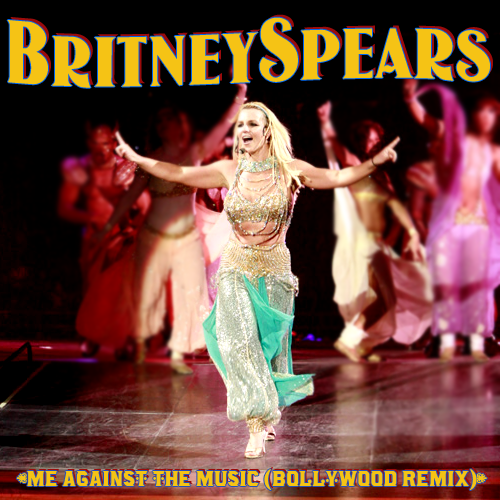 Coverlandia The 1 Place For Album Single Cover S Britney Spears Me Against The Music Live Fanmade Single Cover