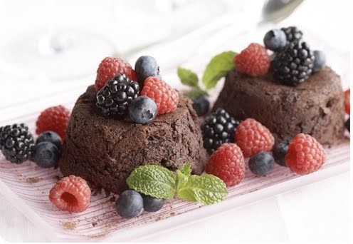 Mixed Berry Lava Cake Recipe Mixed Berry Lava Cake Recipe