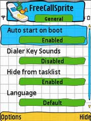 FreeCallSprite for Nokia Series60 3rd edition