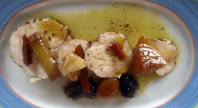 pechuga de pavo escabechada