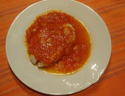pechuga con salsa de tomate