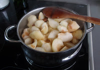 elaboración de compota de manzana