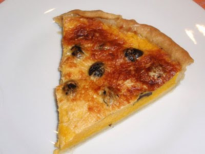 tarta salada de calabaza