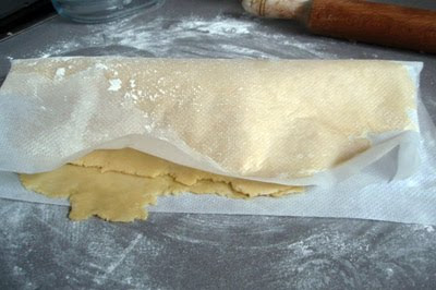 preparación de la empanada