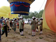 Globo Montgolfier Aranjuez en la Regata de Igualada