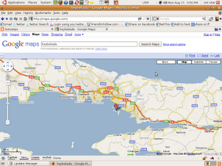 Heybeli-Marmara map