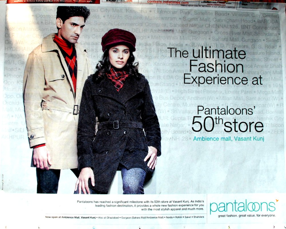 Retail Mantras ADVERTISING THIS WEEK BY RETAILERS