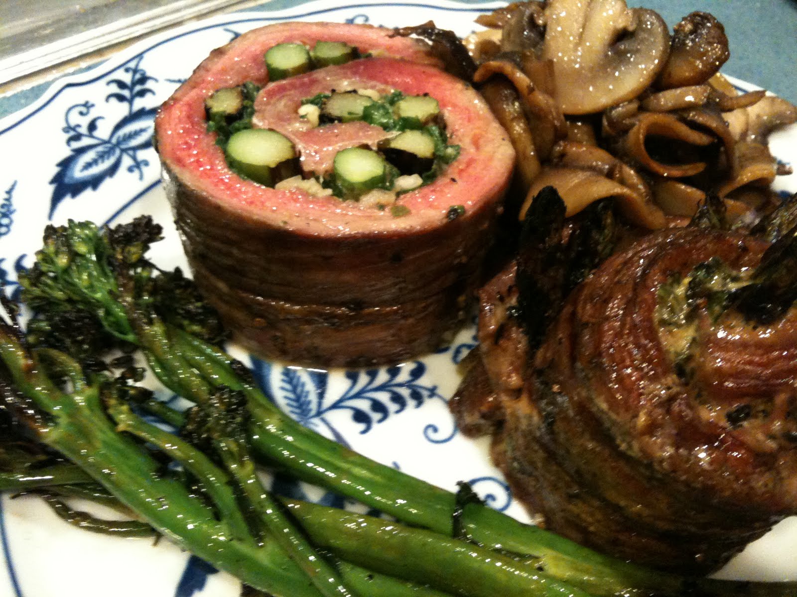 Grilling the Flank Steak Roll