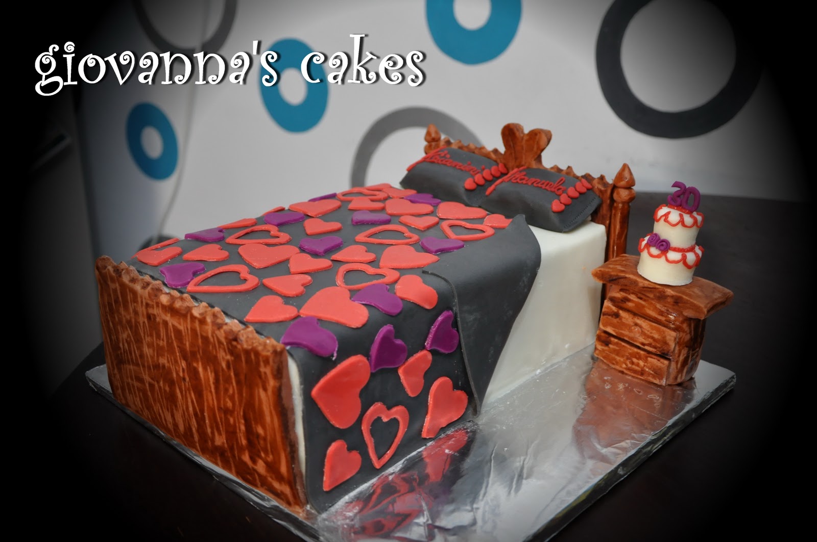 giovanna's cakes bed cake