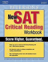 peterson's new SAT Critical reading workbook