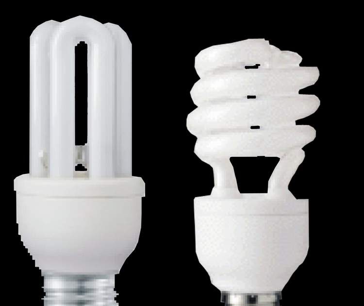 Lighting Square compact fluorescent